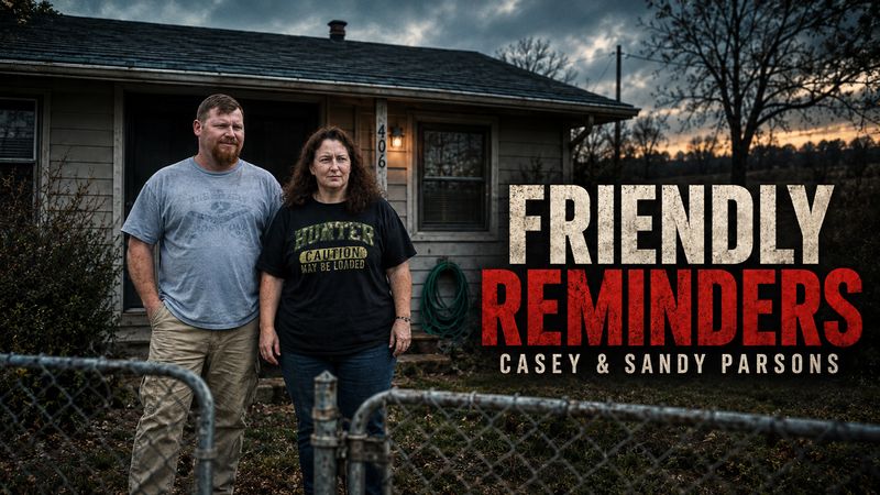 Erica Parsons: Friendly Reminders, chapter 1 of True Crime Case Histories, Volume 16