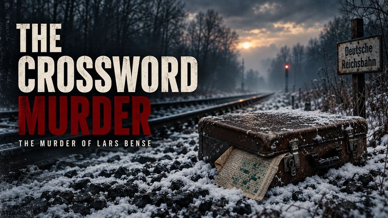 Lars Bense: The Crossword Murder, chapter 1 of True Crime Case Histories, Volume 12