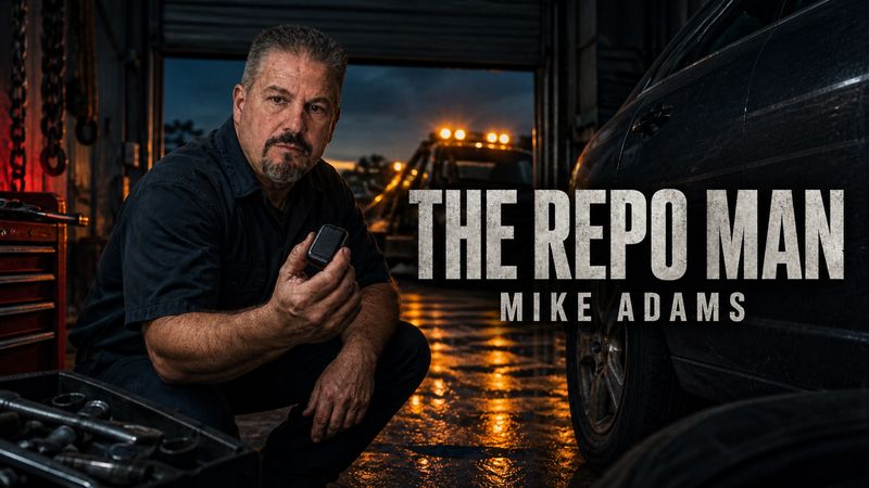 Mike Adams: The Repo Man, chapter 10 of True Crime Case Histories, Volume 2