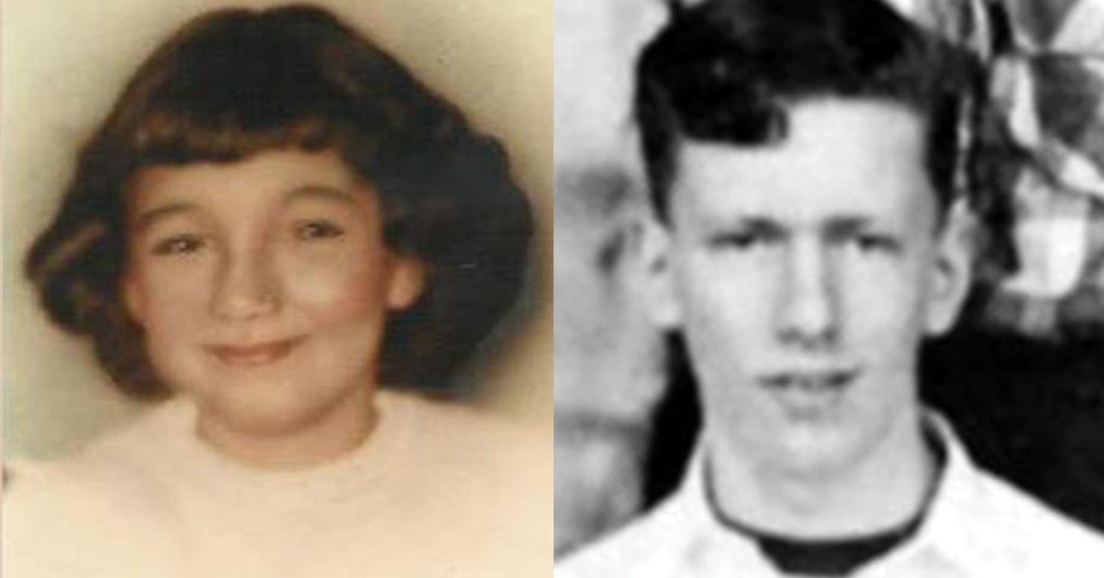 Kelly Anne Bates and young James Patterson Smith