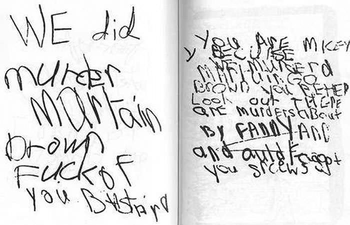 Mary Bell's notes