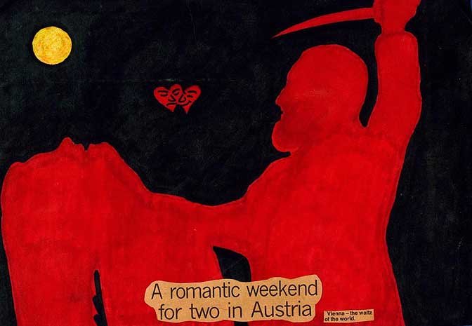 John Sweeney artwork - A romantic weekend for two in Austria