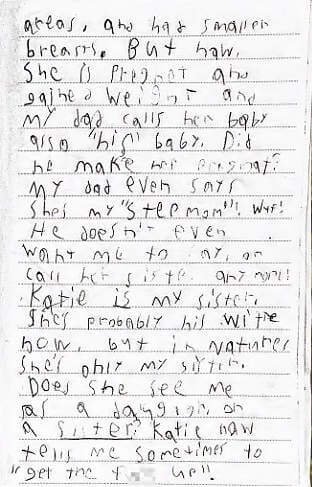 Diary entries