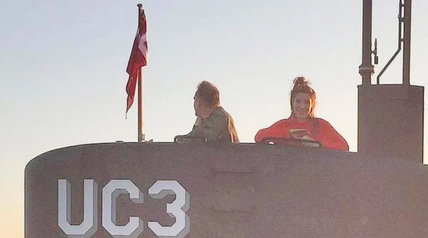 Peter Madsen & Kim Wall aboard the UC3 Nautilus Submarine