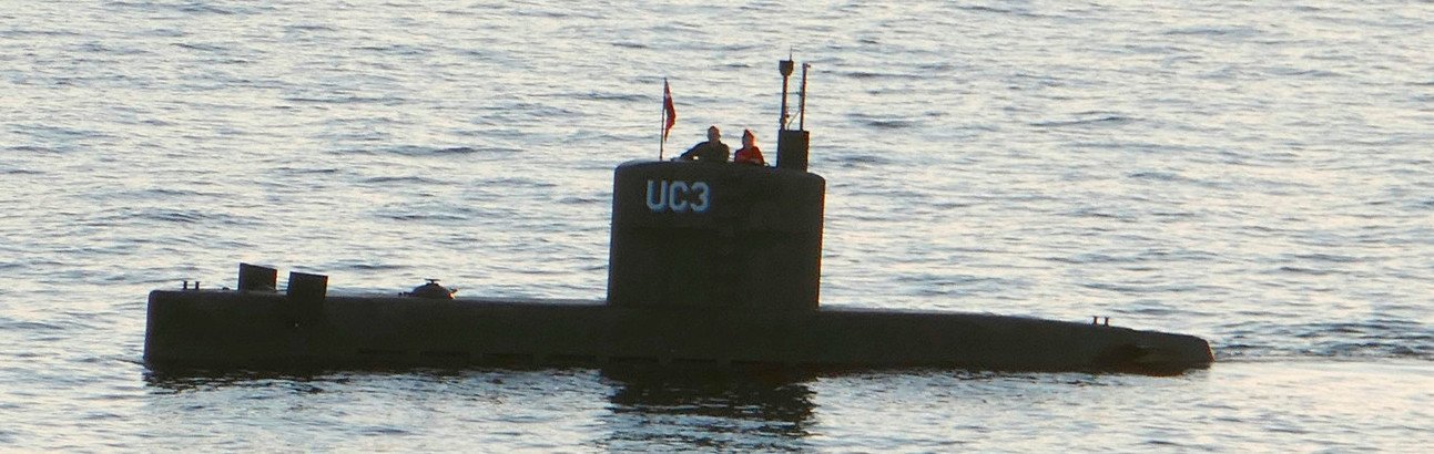 Peter Madsen & Kim Wall aboard the UC3 Nautilus Submarine