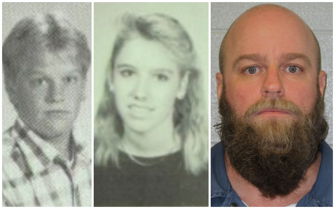 Chad Wiersma & Heather Gibson (high school photos) / Chad Wiersma (mugshot)