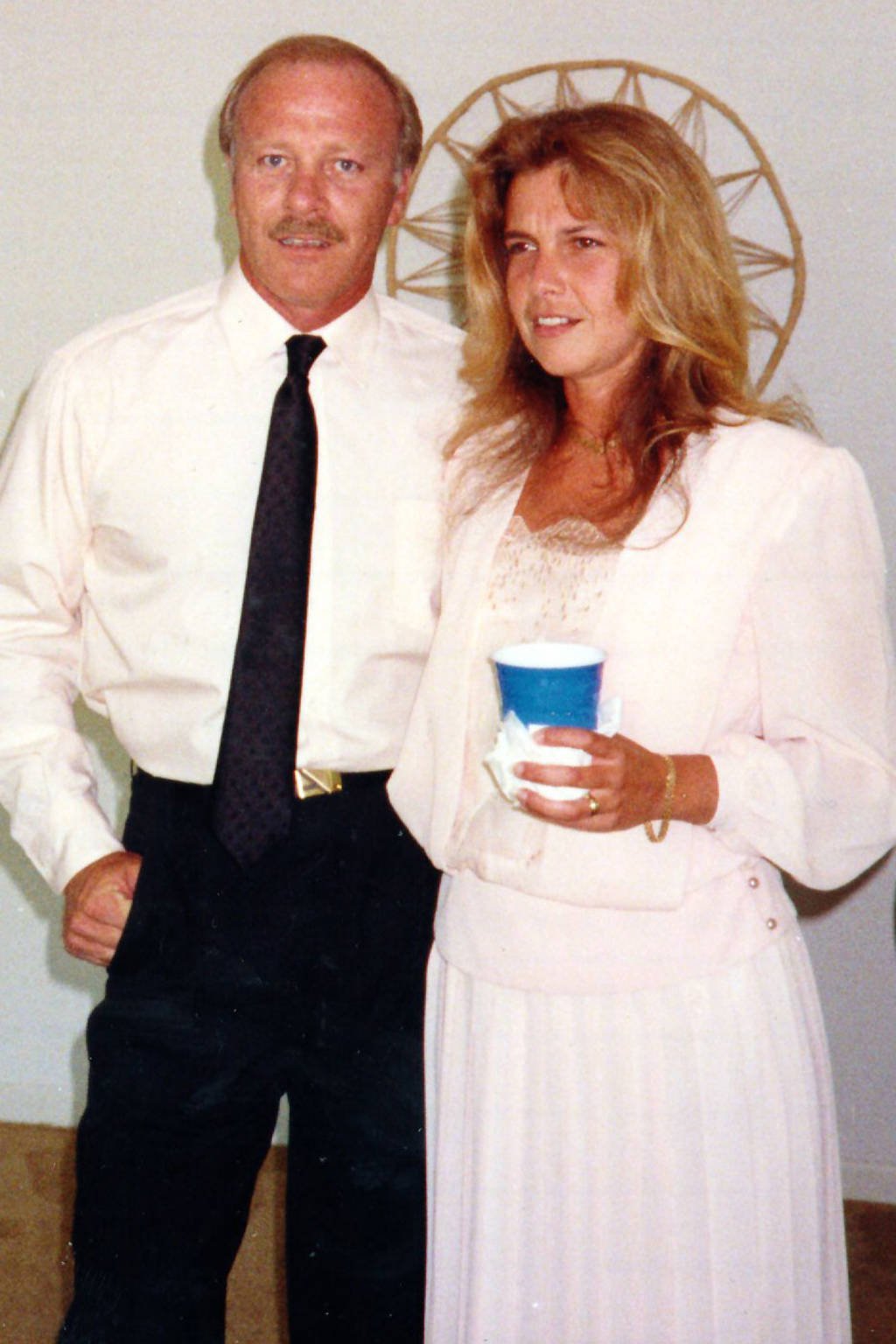 Oba Chandler and wife