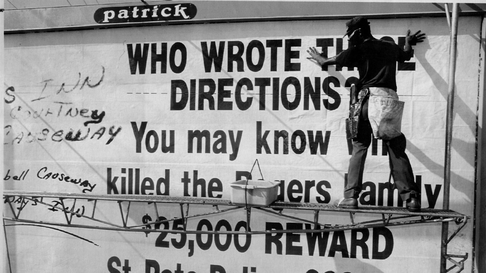 Handwriting billboard