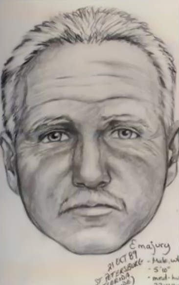 Police sketch and Oba Chandler with Jeep Cherokee