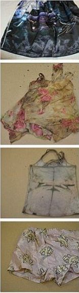 Clothes found at scene / mannequin and suitcase shown at press conference