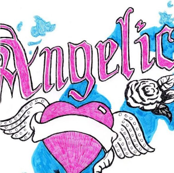 Angelic t-shirt design