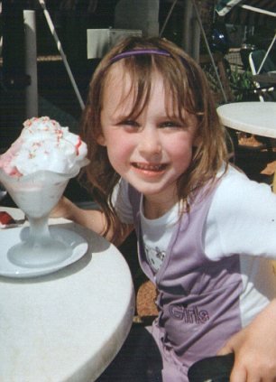 The weekend before she was killed: Lianne Smith's daughter Rebecca.
