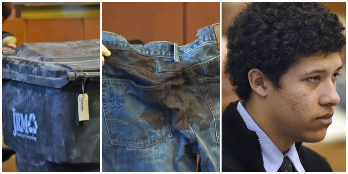 Recycling Bin / Bloody Jeans / Philip Chism