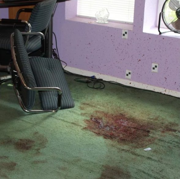 Crime Scene & Incredible Hulk Hand