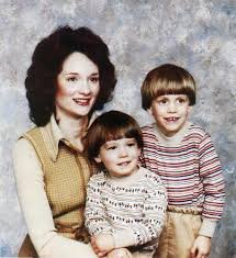 Susan Sharp Newsom with son's John and Jim