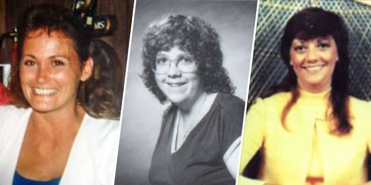 Jeanne Gilbert, Margaret "Peggy" Gill and Vicki Heath