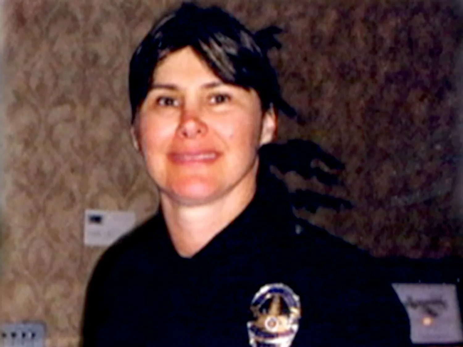 Stephanie Lazarus as an LAPD officer