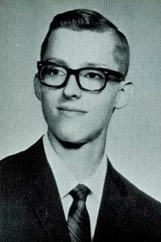 Bruce Ivins, 1964 yearbook photo