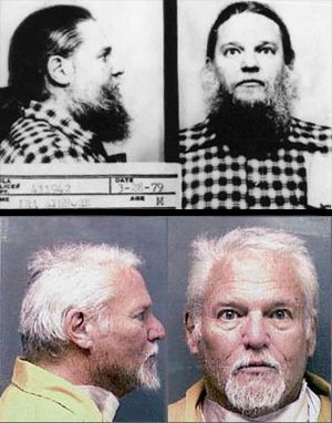 Ira Einhorn mugshots from 1979 and 2001