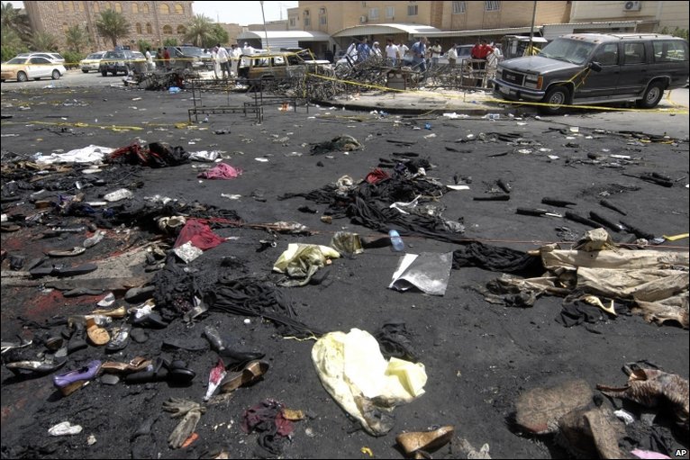 Aftermath of Kuwaiti Wedding Fire