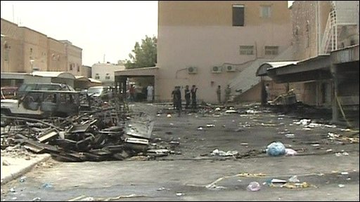 Aftermath of Kuwaiti Wedding Fire