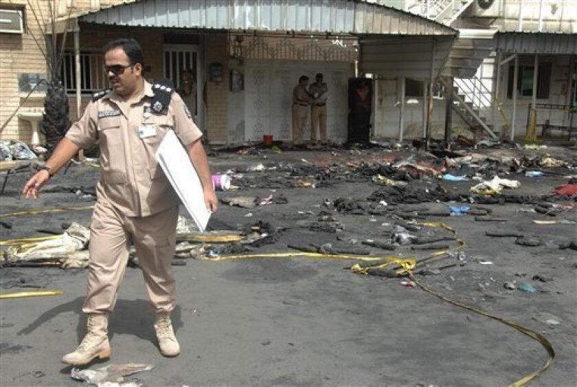 Aftermath of Kuwaiti Wedding Fire