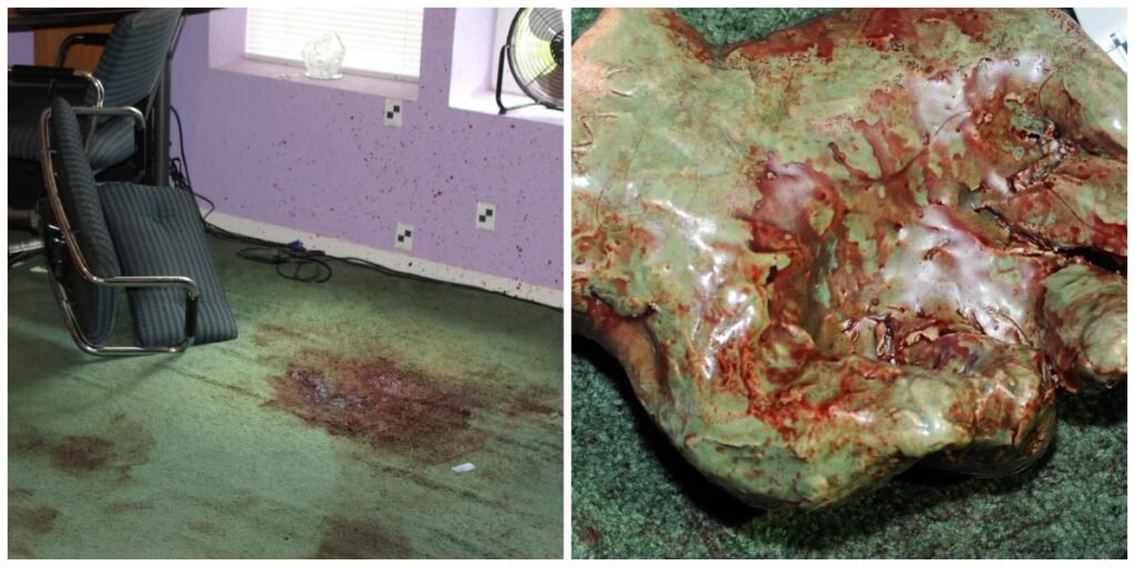 Crime Scene & Incredible Hulk Hand